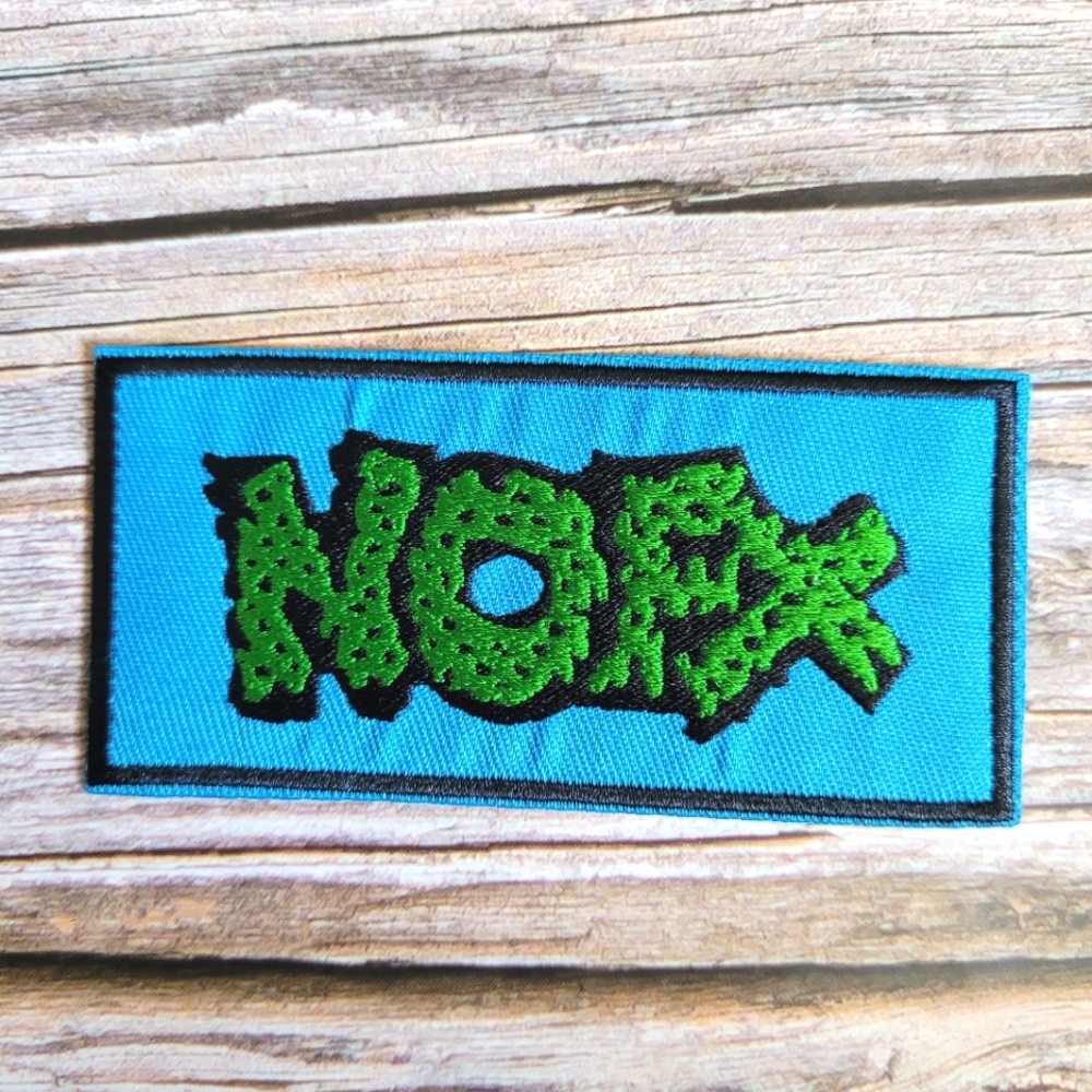 NOFX Punk Rock Vintage 90's Embroidered Iron on Patch Pick 3/13$